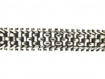 Victorian Silver Woven Collar