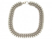 Victorian Silver Collar