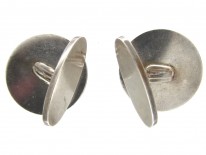 Pair of Silver Wheatsheaf Cufflinks by Georg Jensen
