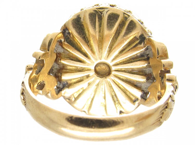 Russian Bloodstone Signet Ring