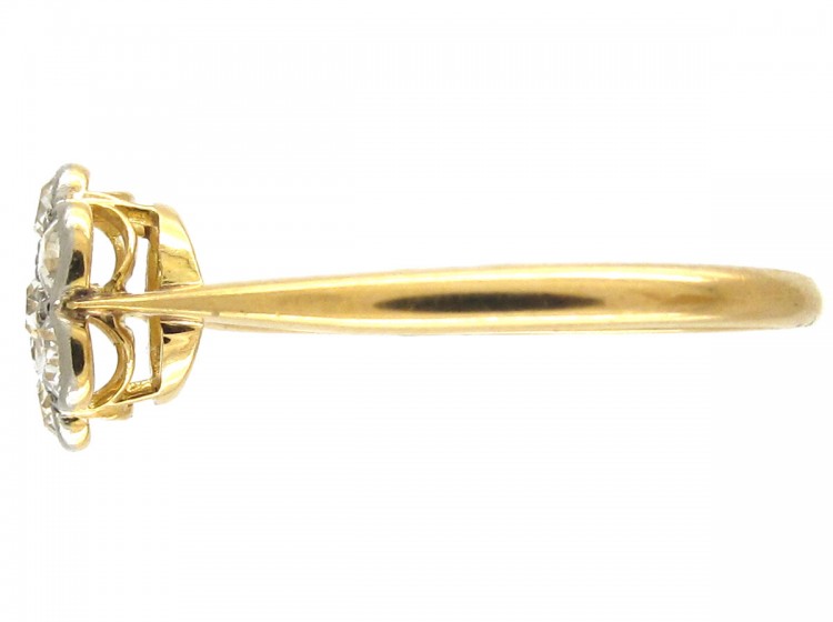 Edwardian Diamond Cluster Ring