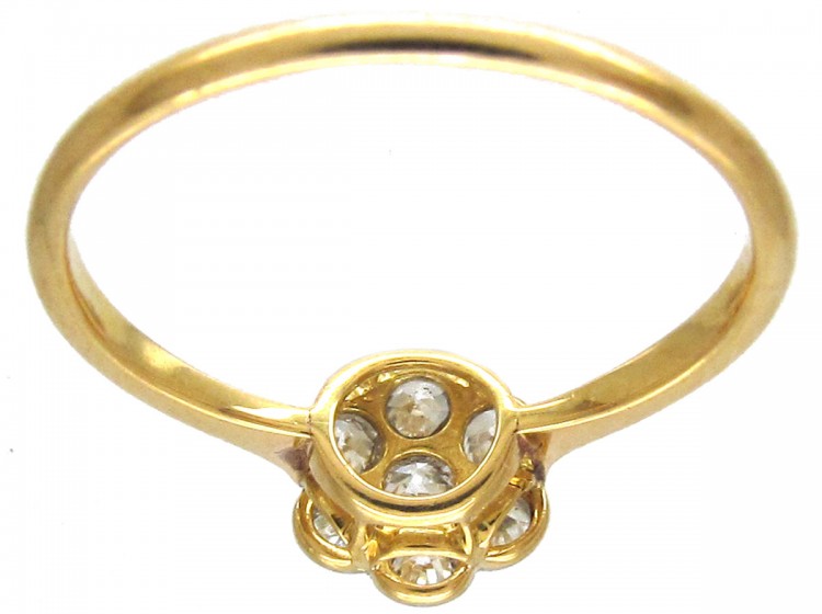 Edwardian Diamond Cluster Ring
