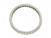 Art Deco Platinum & Diamond Eternity Ring