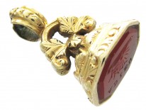 Regency Gold-Cased & Carnelian Seal