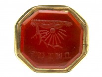 Regency Gold-Cased & Carnelian Seal