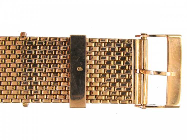 French 18ct Gold Buckle Bracelet