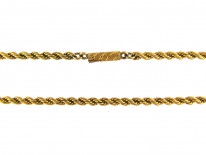 Victorian 18ct Gold Prince of Wales Twist Chain