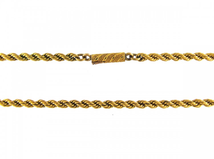 Victorian 18ct Gold Prince of Wales Twist Chain