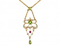 Suffragette Gold Pendant on Chain