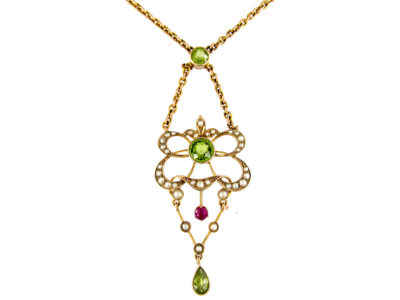 Suffragette Gold Pendant on Chain