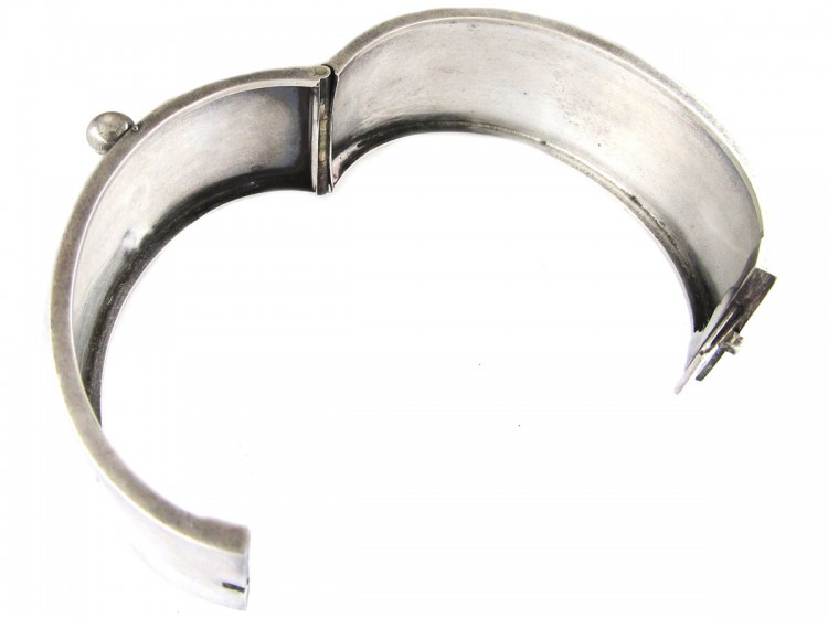 Victorian Silver Stud Bangle