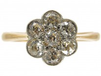 Edwardian Diamond Cluster Ring