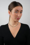 Victorian 15ct Gold & Natural Split Pearl Flower Necklace