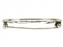 Georg Jensen Silver Deer Brooch