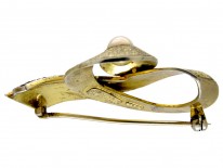Theodor Fahrner Silver & Marcasite Brooch