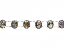 Silver Art Deco Butterfly Wing Bracelet of Ladies