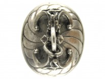 Large Georgian Silver & Carnelian Crested Seal
