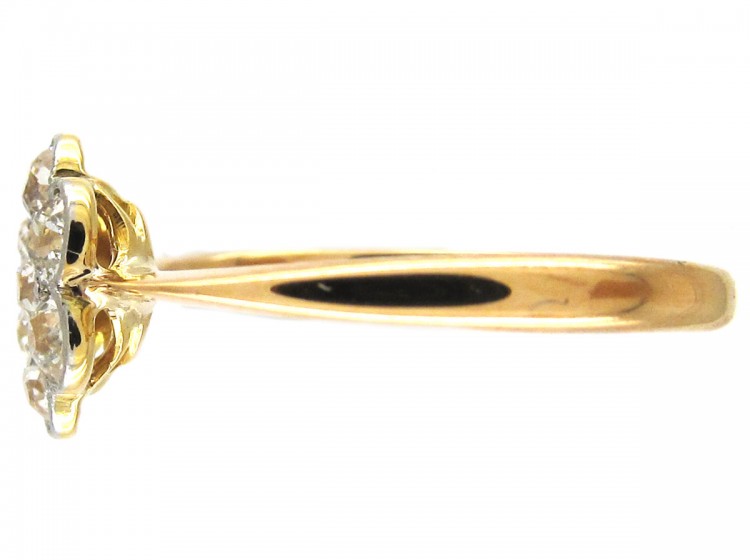 Edwardian Diamond Cluster Ring