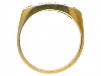 Five Stone Diamond Art Deco Ring