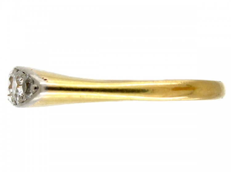 Five Stone Diamond Art Deco Ring