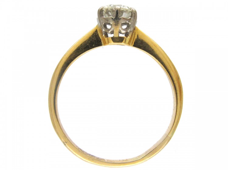 Art Deco Diamond Solitaire Ring