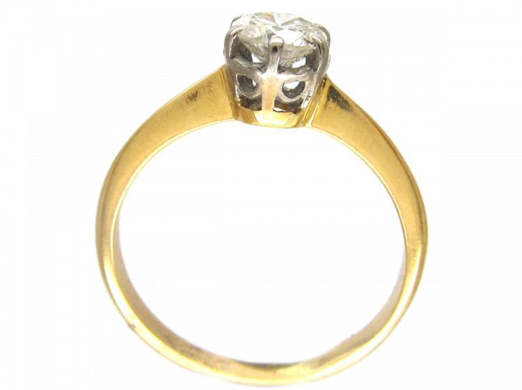 Art Deco Diamond Solitaire Ring