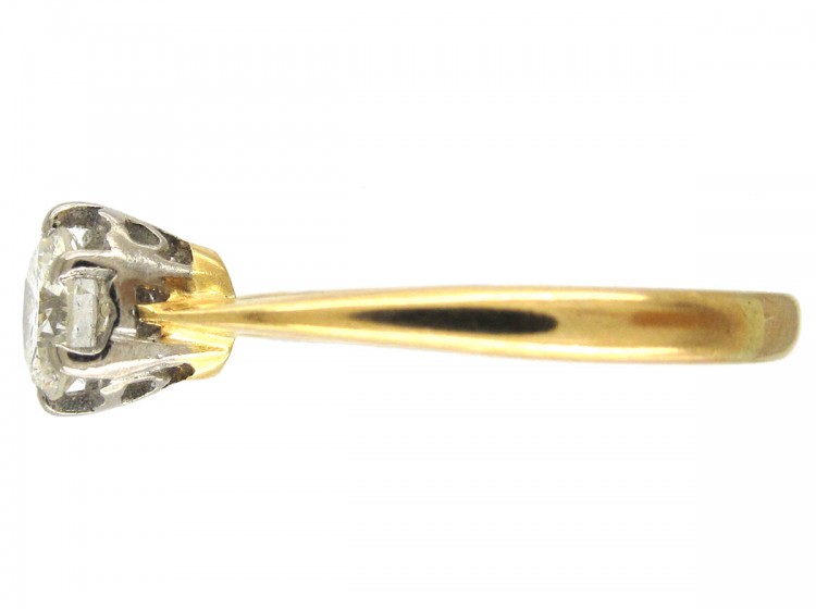 Art Deco Diamond Solitaire Ring