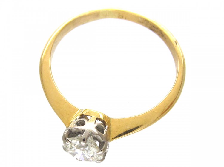 Art Deco Diamond Solitaire Ring