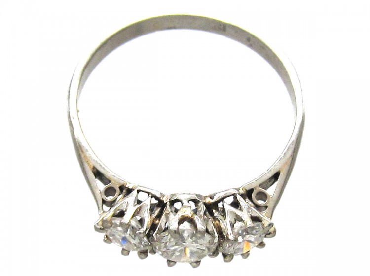 Three Stone Diamond Ring
