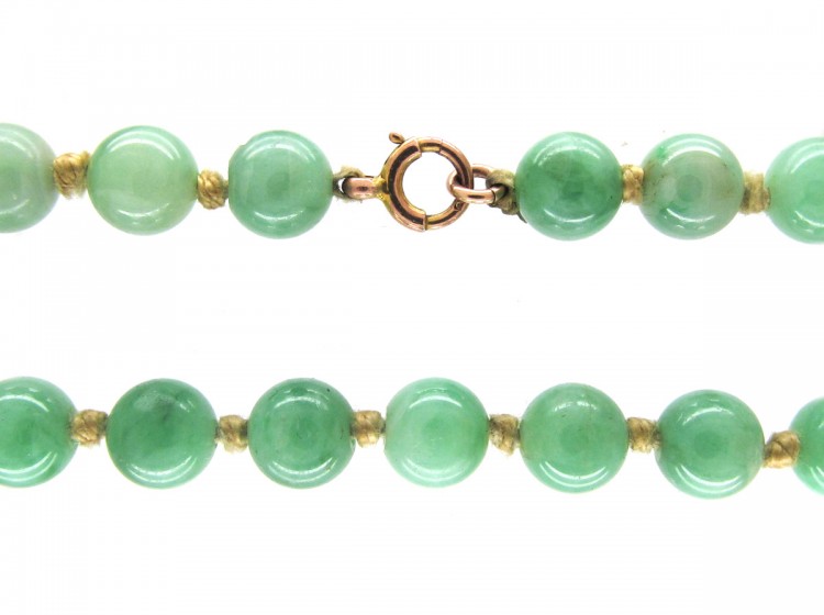 Jade Bead Necklace