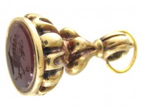 Welsh Dragon 18ct Gold Seal