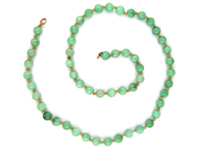 Jade Bead Necklace