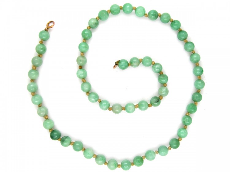 Jade Bead Necklace