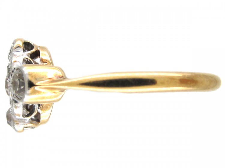 Edwardian Diamond Cluster Ring