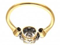 Edwardian Diamond Cluster Ring