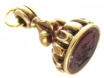 Welsh Dragon 18ct Gold Seal