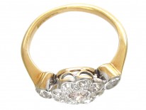 Edwardian Diamond Cluster Ring