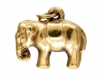 9ct Gold Elephant Charm