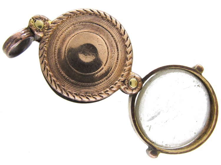 Small Georgian Gold Cased Quizzing Glass