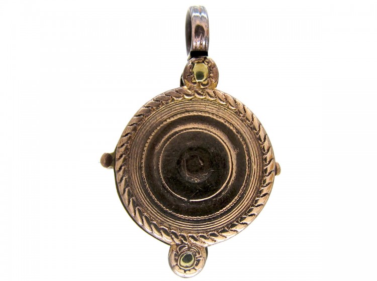 Small Georgian Gold Cased Quizzing Glass