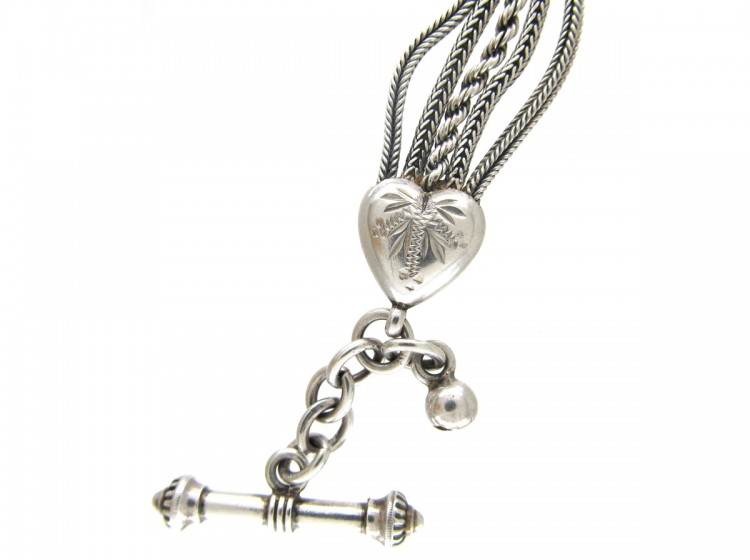Victorian Silver Albertina Bracelet