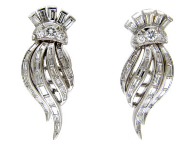 Diamond Wave Earrings