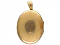 Be Bolde and Be Wyse Enamel & Gold Victorian Locket