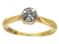 Edwardian Single Stone Diamond Ring