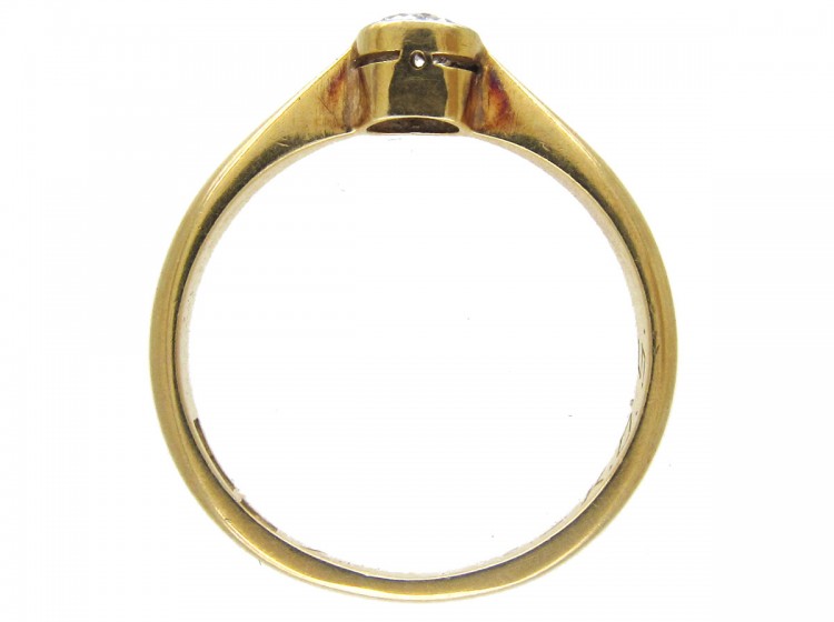 Edwardian Single Stone Diamond Ring