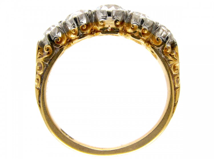 Edwardian Five Stone Diamond Ring