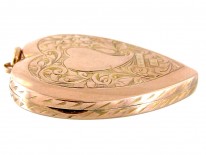 Large 9ct Gold Heart Locket