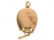 Victorian Fox Hunting & Racing 15ct Gold Locket