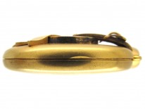 Victorian 18ct Gold Buckle Motif Locket