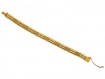 Suffragette 18ct Gold & Enamel Bracelet